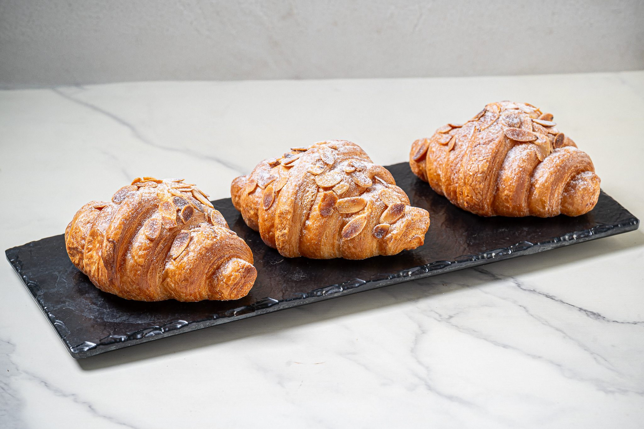 Croissants background