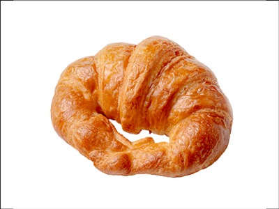 Premium Butter Croissant Curved
