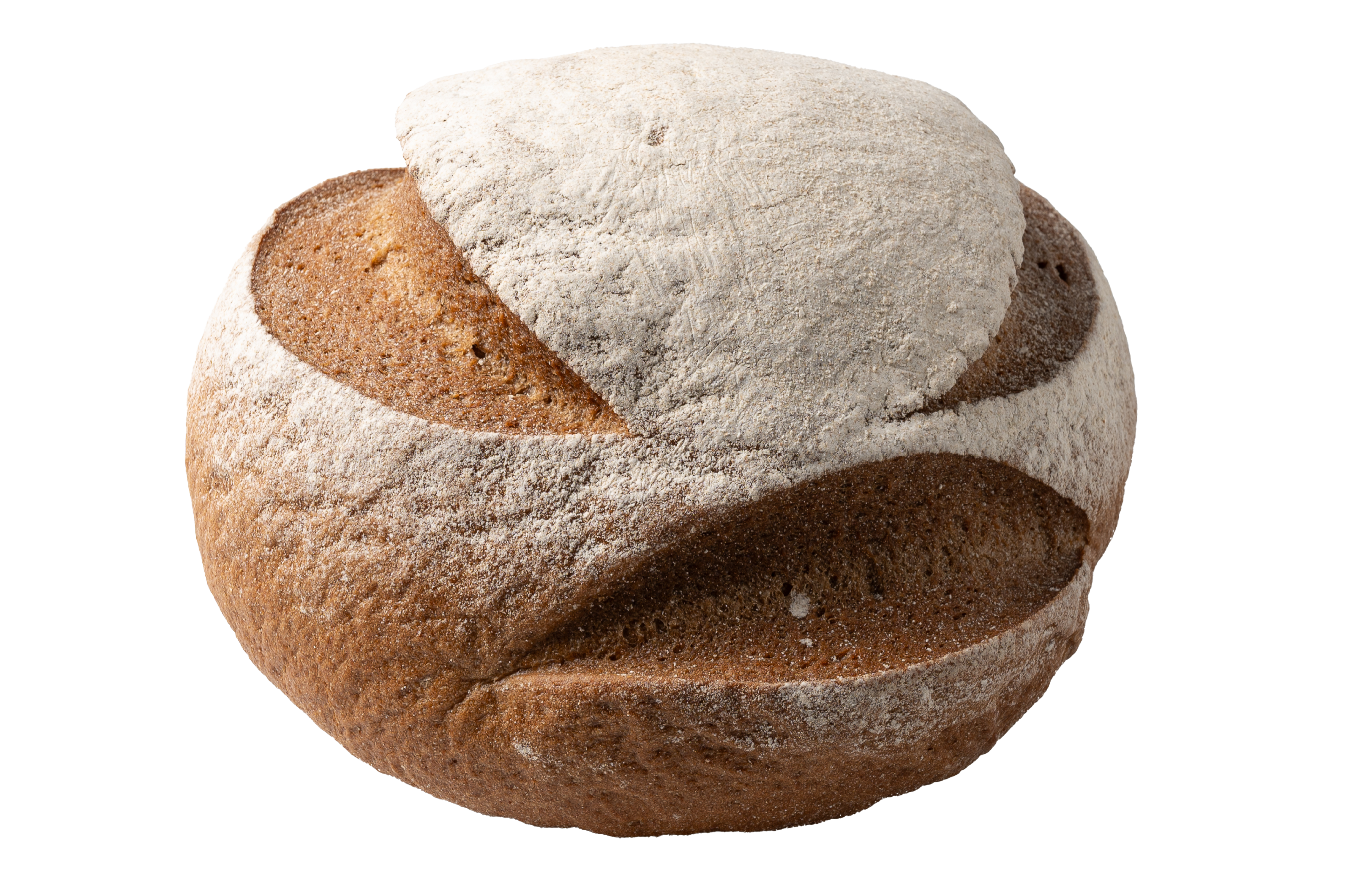 German Dark Rye Loaf